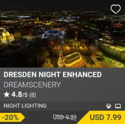 Dresden Night Enhanced by DreamScenery. USD $9.99 (on sale for 7.99)