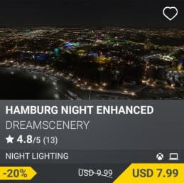 Hamburg Night Enhanced by DreamScenery. USD $9.99 (on sale for 7.99)