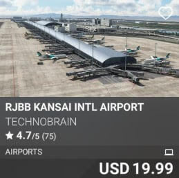 RJBB Kansai Intl Airport by TechnoBrain. USD $19.99