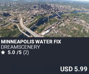Minneapolis Water Fix by DreamScenery. USD $5.99
