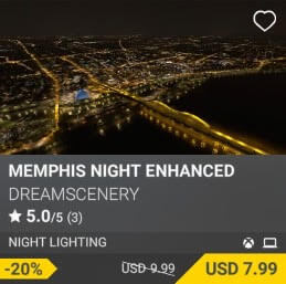 Memphis Night Enhanced by DreamScenery. USD $9.99 (on sale for 7.99)