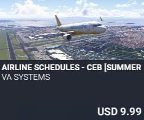 Airline Schedules - CEB [Summer 2025] by VA SYSTEMS. USD $9.99