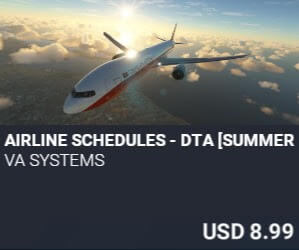 Airline Schedules - DTA [Summer 2025] by VA SYSTEMS. USD $8.99