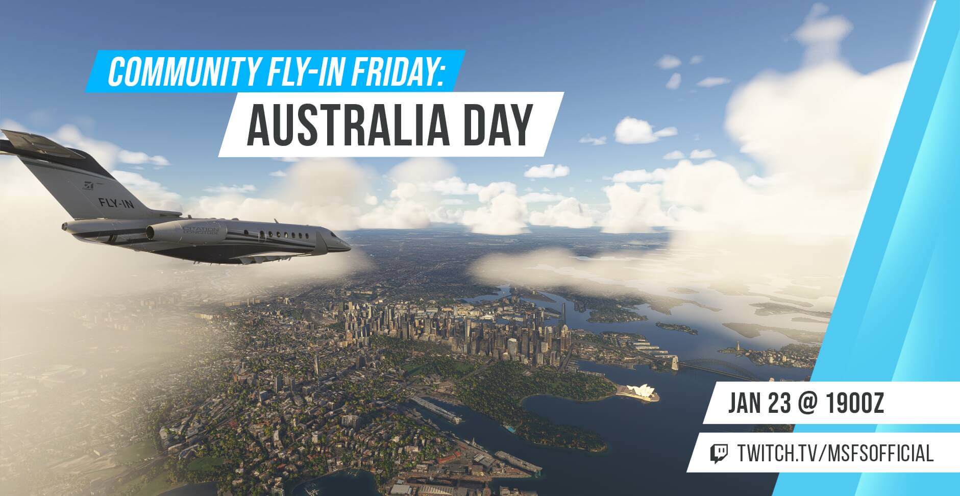 Community Fly-In Friday: Australia Day