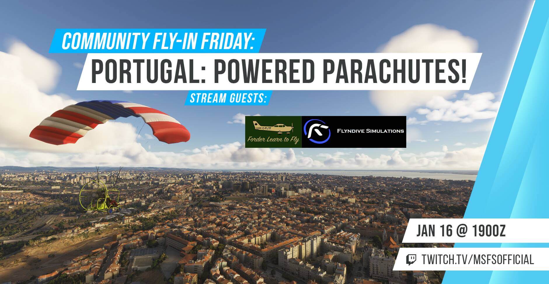 Community Fly-In Friday: Portugal Powered Parachutes!