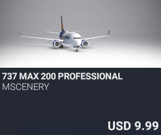 737 MAX 200 Professional by mscenery. USD $9.99