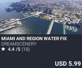 Miami and Region Water Fix by Dreamscenery. USD $5.99