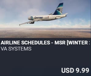 Airline Schedules - MSR [Winter 2025] by VA SYSTEMS. USD $9.99