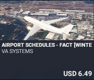 Airport Schedules - FACT [Winter 2025] by VA SYSTEMS. USD $6.49