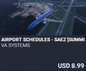 Airport Schedules - SAEZ [Winter 2025] by VA SYSTEMS. USD $6.49