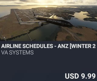 Airline Schedules - ANZ [Winter 2025] by VA SYSTEMS. USD $9.99