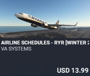 Airline Schedules - RYR [Winter 2025] by VA SYSTEMS. USD $13.99