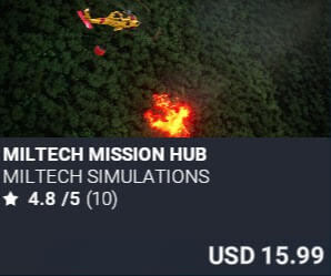 Miltech Mission Hub by Miltech Simulations. USD $15.99