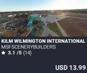 KILM Wilmington International Airport by msfscenerybuilders. USD $13.99