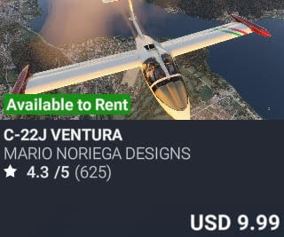 C-22J Ventura by Mario Noriega Designs. USD $9.99