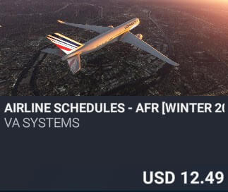 Airline Schedules - AFR [Winter 2025] by VA SYSTEMS. USD $12.49