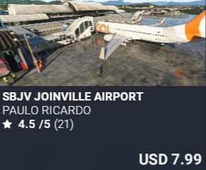 SBJV Joinville Airport by Paulo Ricardo. USD $7.99