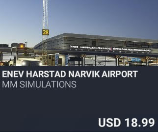 ENEV Harstad Narvik Airport by MM SIMULATIONS. USD $18.99