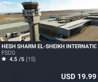 HESH Sharm El-Sheikh International Airport by FSDG. USD $19.99