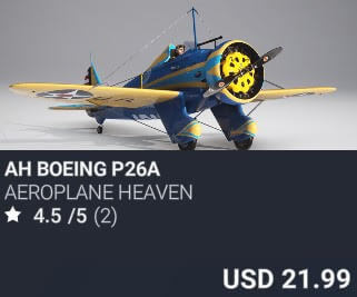 AH Boeing P26A by Aeroplane Heaven. USD $21.99
