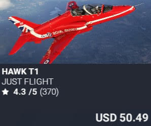 Hawk T1 by Just Flight. USD $50.49