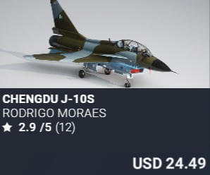 Chengdu J-10S by Rodrigo Moraes. USD $24.49