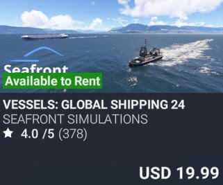 Vessels: Global Shipping 24 by Seafront Simulations. USD $19.99