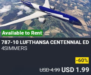 787-10 Lufthansa Centennial Edition by 4simmers. USD $4.99 (on sale for 1.99)