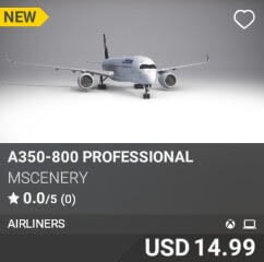 A350-800 Professional by mscenery. USD $14.99