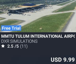 MMTU Tulum International Airport by DXR Simulations. USD $9.99