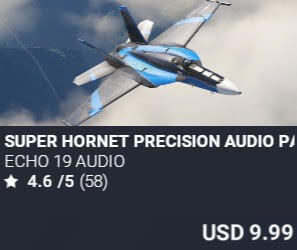 Super Hornet Precision Audio Pack by ECHO 19 Audio. USD $9.99