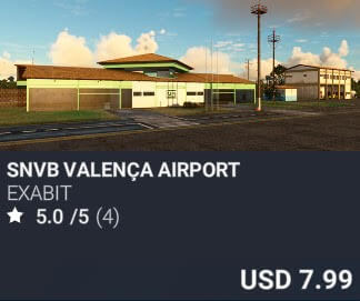 SNVB Valenca Airport by Exabit. USD $7.99