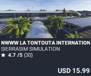 NWWW La Tontouta International Airport by Sierrasim Simulation. USD $15.99