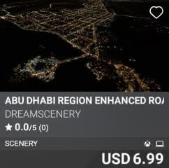 Abu Dhabi Region Enhanced Road Lights by Dreamscenery. USD $6.99