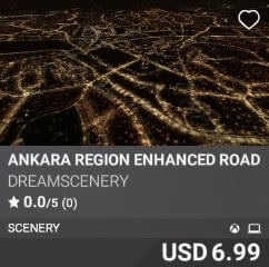 Ankara Region Enhanced Road Lights by Dreamscenery. USD $6.99
