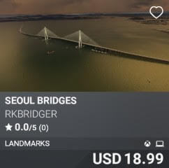 Seoul Bridges by rkbridger. USD $18.99