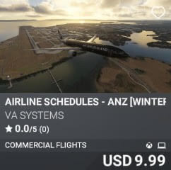 Airline Schedules - ANZ [Winter 2025] by VA SYSTEMS. USD $9.99