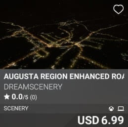 Augusta Region Enhanced Road Lights by Dreamscenery. USD $6.99