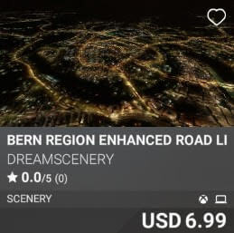 Bern Region Enhanced Road Lights by Dreamscenery. USD $6.99