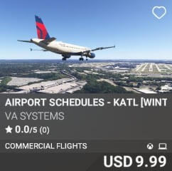 Airport Schedules - KATL [Winter 2025] by VA SYSTEMS. USD $9.99