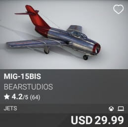 MiG-15Bis by BearStudios. USD $29.99