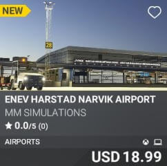 ENEV Harstad Narvik Airport by MM SIMULATIONS. USD $18.99
