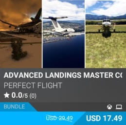 ADVANCED LANDINGS MASTER COLLECTION - 01 by Perfect Flight. USD $17.49