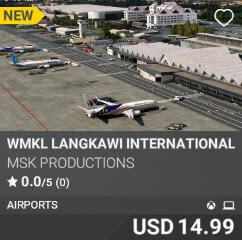 WMKL Langkawi International Airport by MSK productions. USD $14.99
