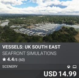 Vessels: UK South East by Seafront Simulations. USD $14.99