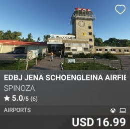 EDBJ JENA SCHOENGLEINA Airfield by spinoza. USD $16.99