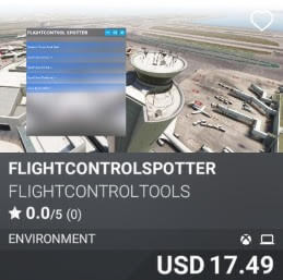 FlightControlSpotter by FlightControlTools. USD $17.49