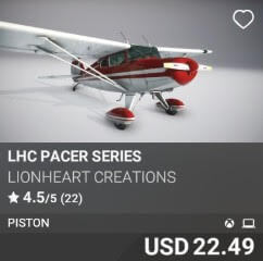 LHC Pacer Series by Lionheart Creations. USD $22.49