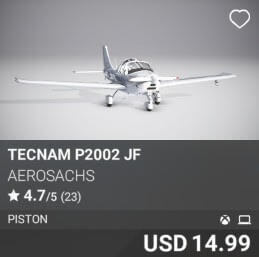 Tecnam P2002 JF by AeroSachs. USD $14.99