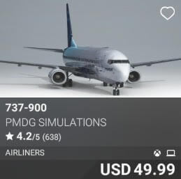 737-900 by PMDG Simulations. USD $49.99